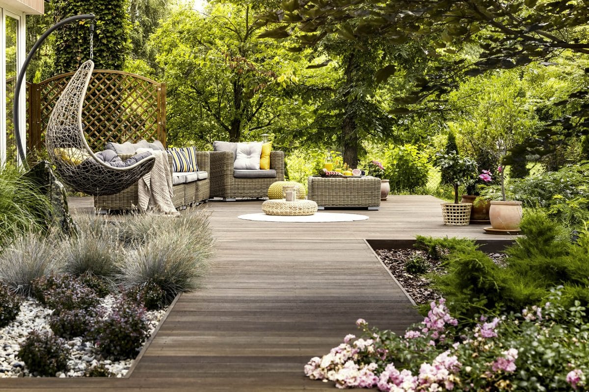 jardin méditerranéen dans votre arrière-cour