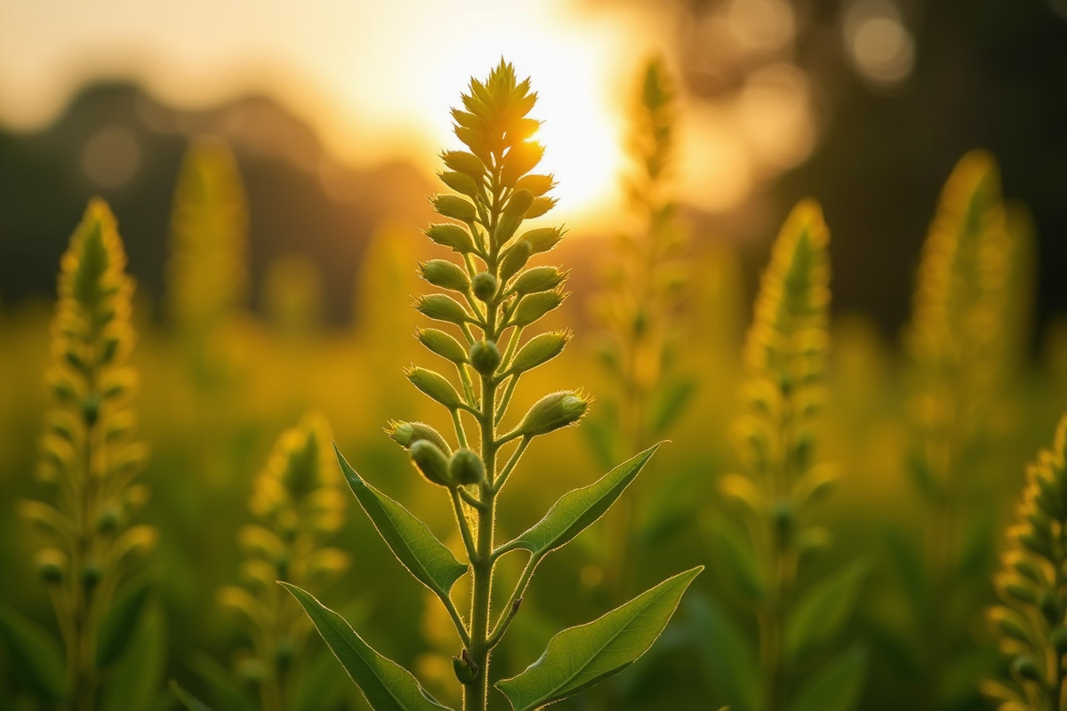 Desmodium en extérieur lors de l