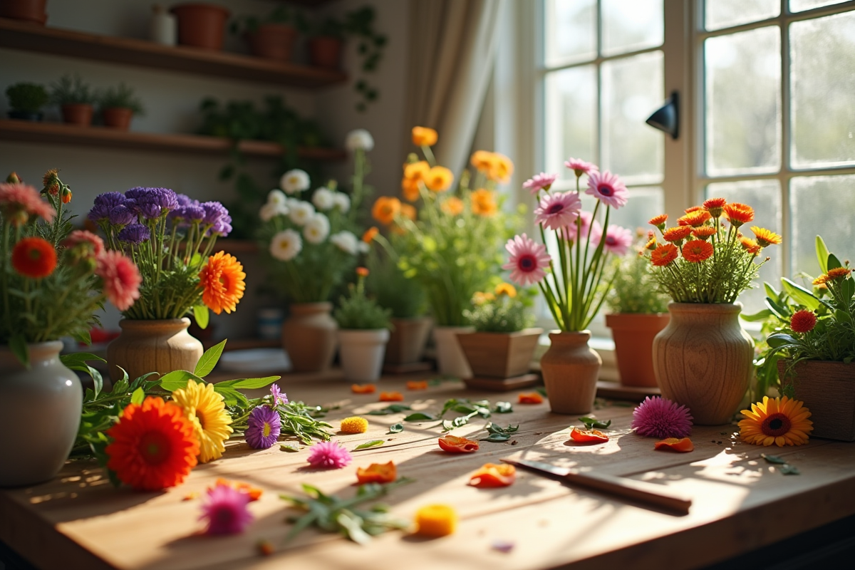 fleurs coupées
