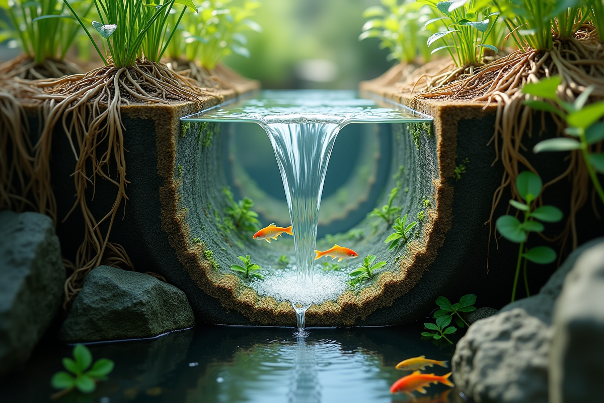 bassin filtration